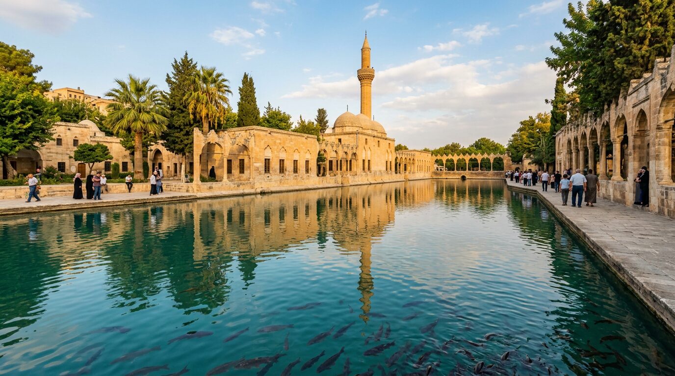 The historic city of Şanlıurfa, gateway to Göbeklitepe