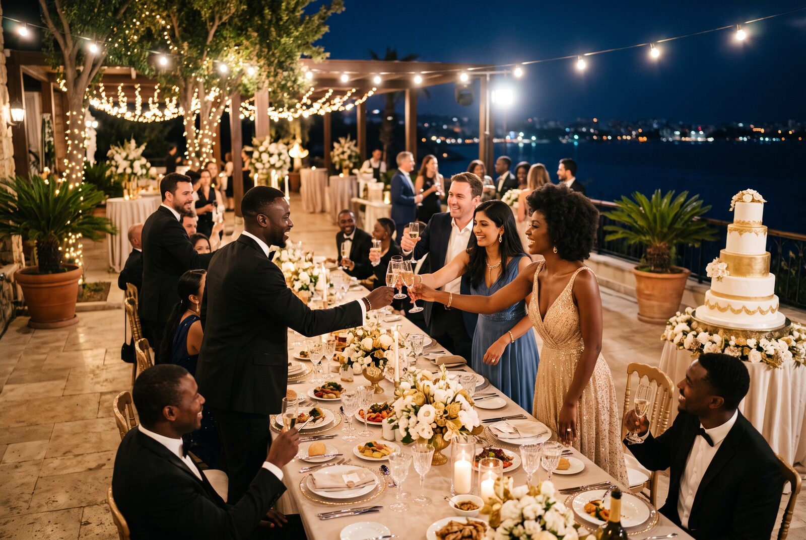 A Private Gala Night on the Terrace