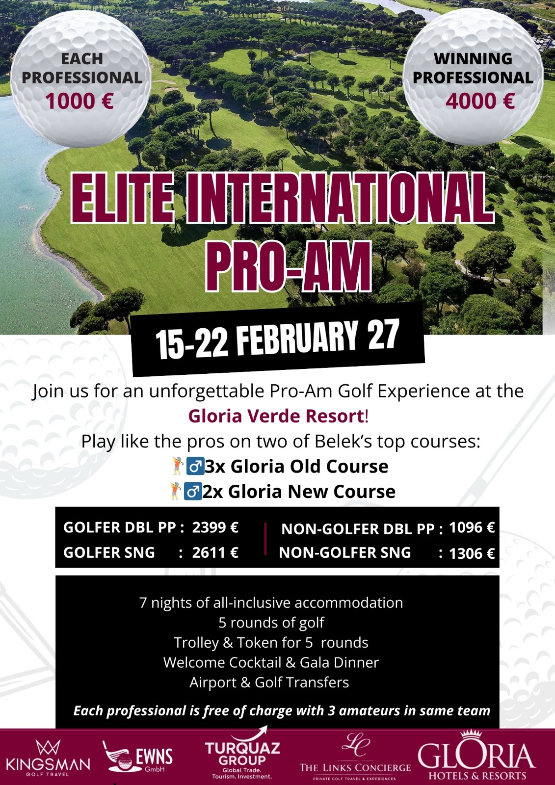 Elite International Pro-Am Golf Tournament