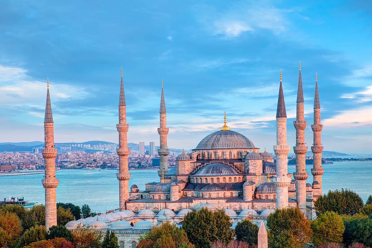 Blue Mosque in Istanbul Old City