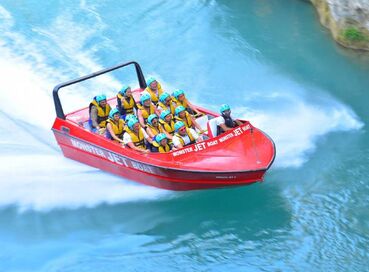 Combo Adventure: Jet Boat, Truck Safari, Jeep, Rafting, Zipline & Fishing